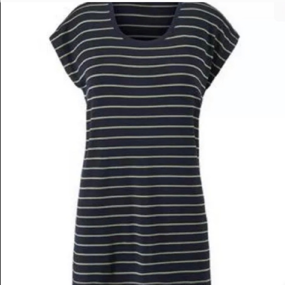 cAbi Ibiza tee island green navy stripes